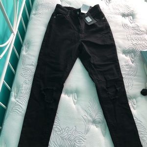 Black high rise Jeans
